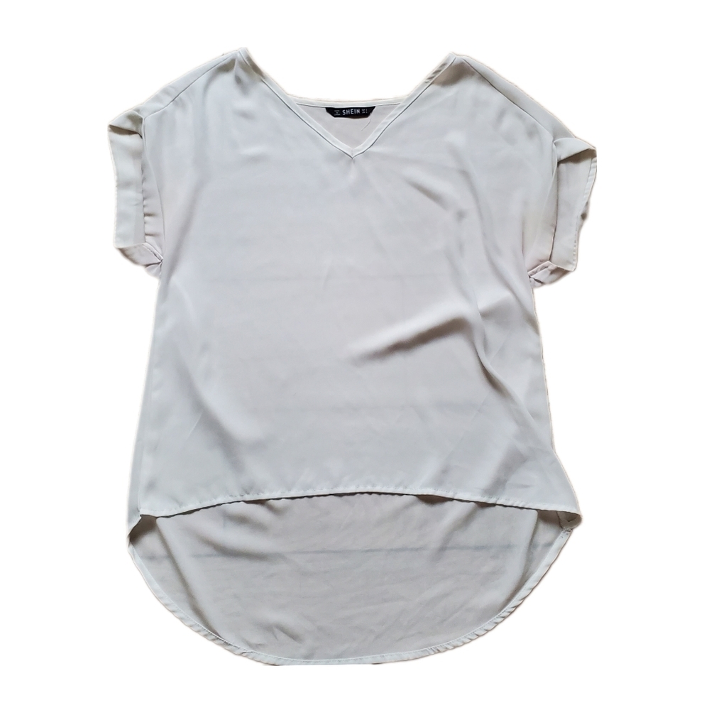 SHEIN Women's White Blouse Sz S - Picture 5 of 7